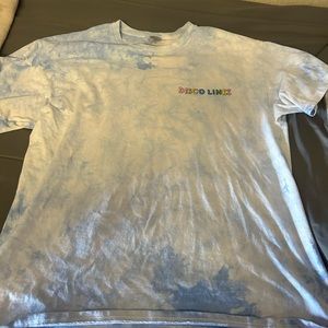 Disco lines flower t shirt